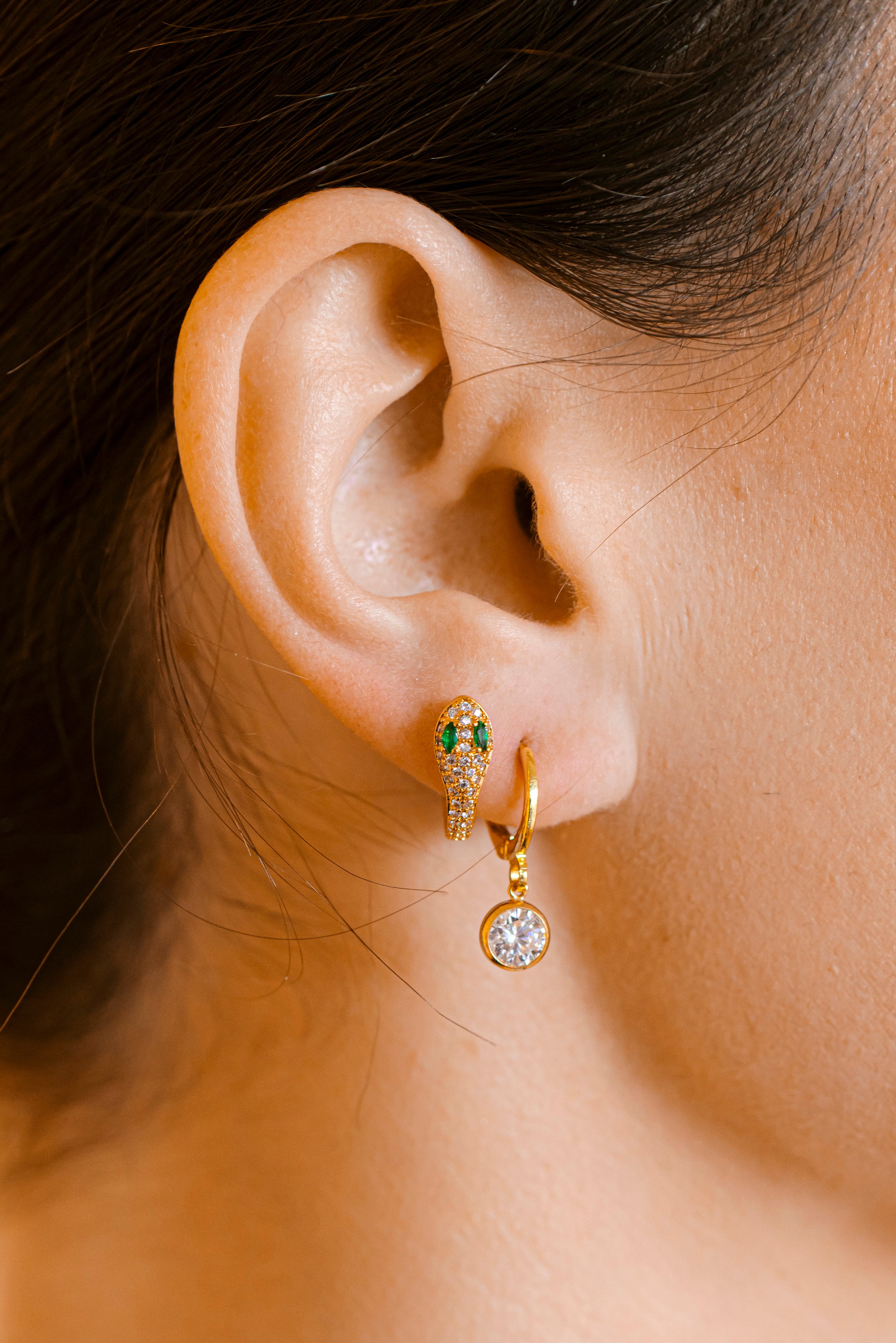 Diamante Drop Earrings Tuesday Label