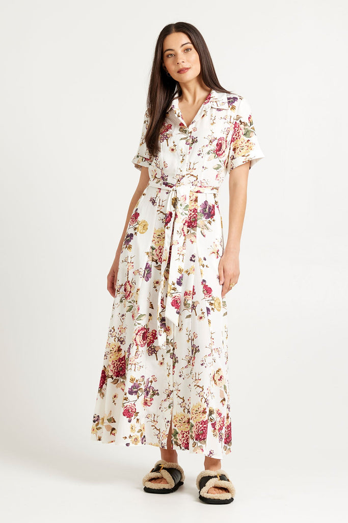 Women's A-line Shirt Dress